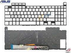 Asus TUF Gaming A15 FA507RM-HN052 Notebook Klavyesi, Tuş Takımı / Beyaz TR - RGB ışıklı