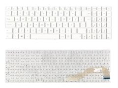 Asus X540BP-GQ024T, X540NA-GQ044T Klavyesi - Beyaz - TR
