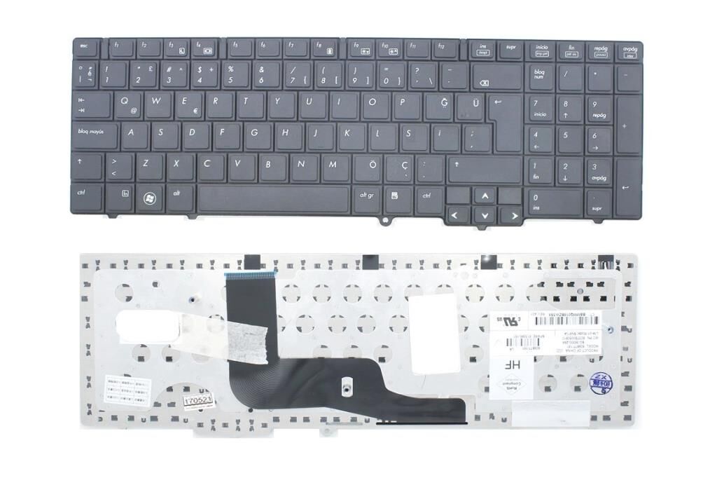 Hp PK1307E1C23, PK1307E1D00, PK1307E1D02 Klavyesi (Siyah TR)
