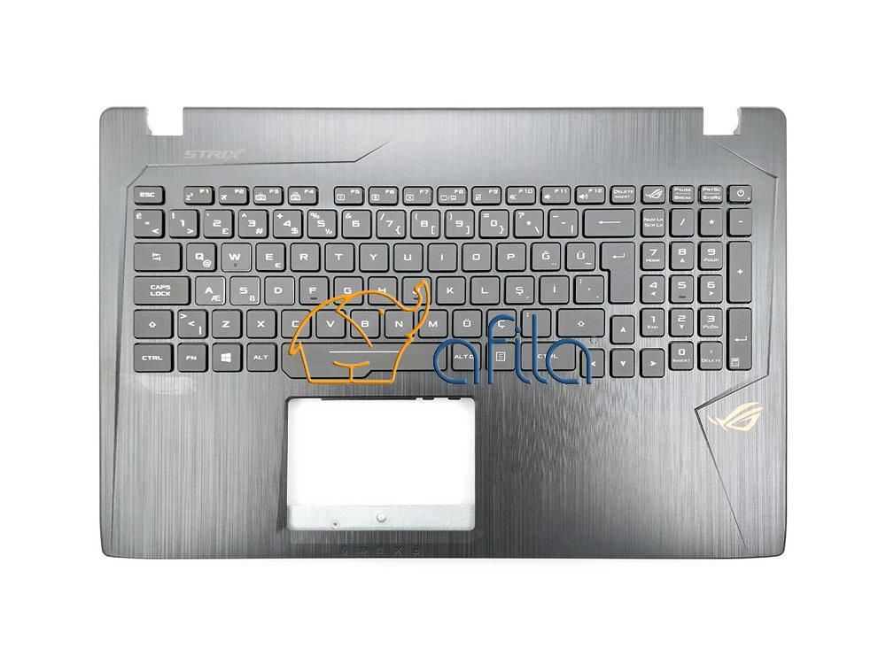Asus GL553VE-DM107 Notebook Klavyesi Üst Kasa (Siyah TR) Işıklı - Ver.1