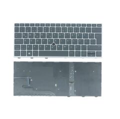 HP Elitebook 830 G5, 735 G5, 730 G5 Notebook Klavyesi (Siyah TR) / KL0322NB