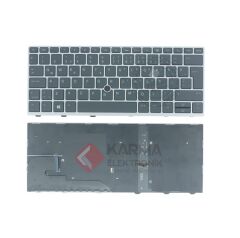 HP Elitebook 830 G5, 735 G5, 730 G5 Notebook Klavyesi (Siyah TR) / KL0322NB