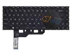 MSI GS66 Stealth 12UHS-049TR msi Notebook Klavyesi, Laptop Tuş Takımı (Siyah TR) RGB ışıklı