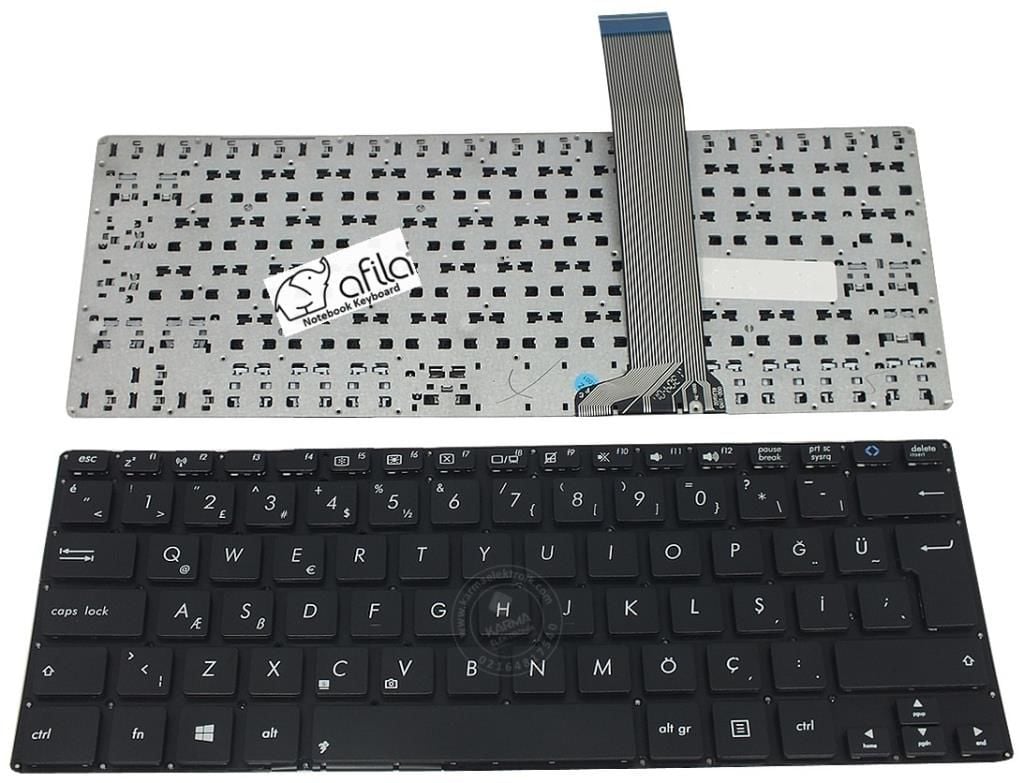 Asus 6lhb02, 002 11n5 Notebook Klavyesi Siyah TR