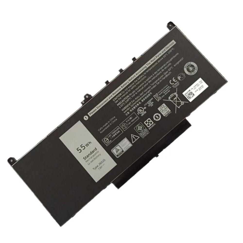 Dell Latitude E7270 E7470 P26S P61G P61G001 J60J5 Notebook Bataryası, Laptop Pili / RDL-191
