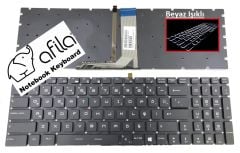 MSI GL75 Leopard 10SER-089TR msi Uyumlu Notebook Klavye (Siyah TR) V1 / Beyaz ışıklı