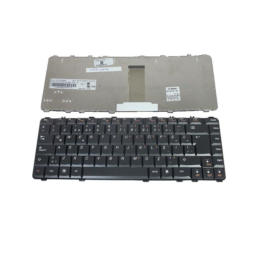 Lenovo MP-08F73US-686 MP-08F73US-6861 Klavyesi - Siyah - TR