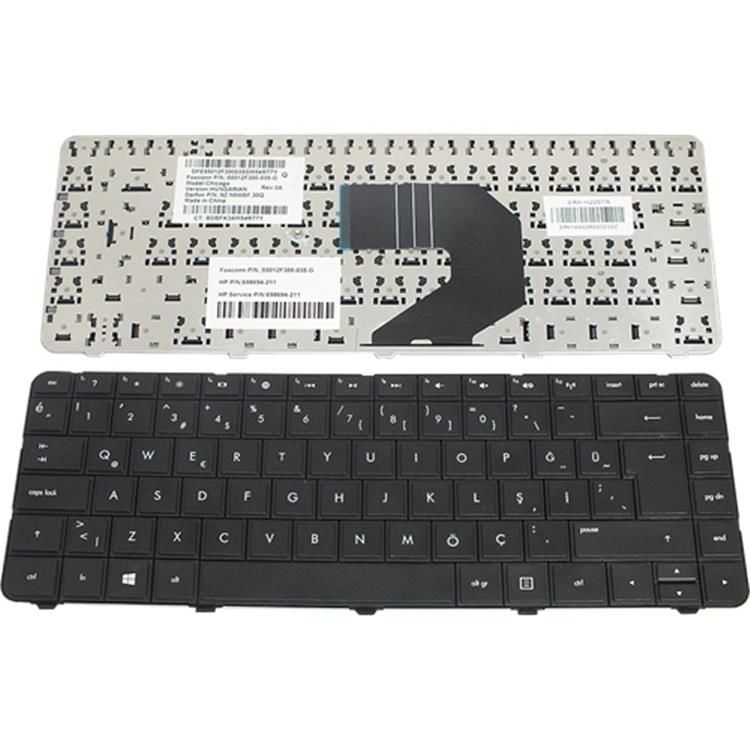 Hp V121046AK1 V121046AK1 TR Notebook Klavyesi (Siyah TR)