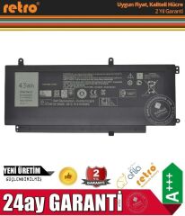 Dell inspiron 7547, 7548, D2VF9 Notebook Bataryası - Pili  RDL-188