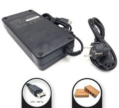 MSI GE66 Raider MS-1541 msi Notebook 4 Pin USB Tip Adaptör Laptop Şarj Cihazı 20V 9A 180W