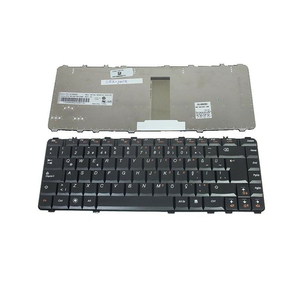 Lenovo 25-008579 V-101020BK1 Notebook Klavyesi - Siyah - TR