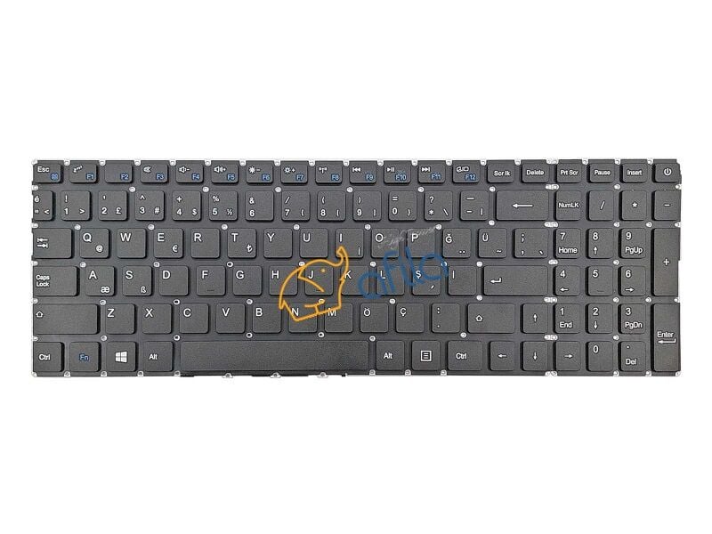 Hometech Alfa 500C Notebook Klavyesi - Siyah - TR