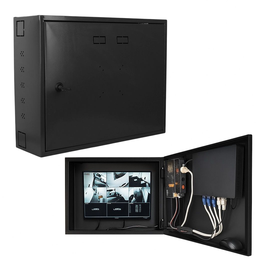 Afila DVR PANO BOX NVR CCTV RACK KABİNET KİLİTLİ METAL (45*55*17)