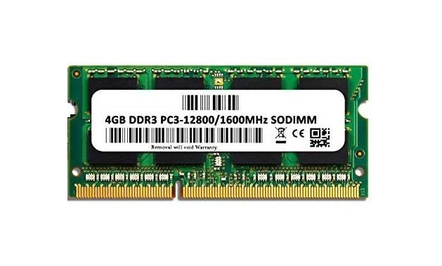 NTB 4GB 1600MHz DDR3 Notebook Ram PC3