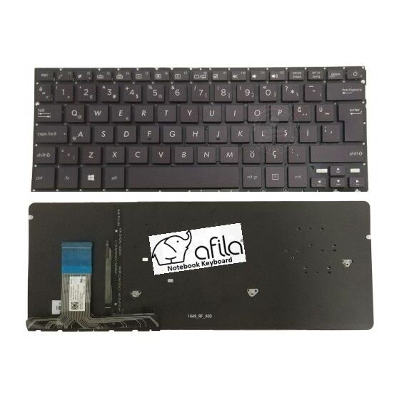 0KN14-342E212 Uyumlu Notebook Klavye (Siyah TR) ışıklı