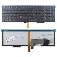 Lenovo 04Y2500, KMBL-TUF Notebook Klavyesi (Siyah TR) ışıklı