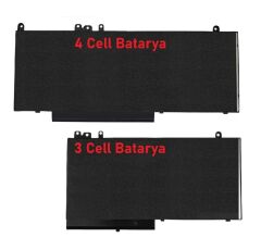 Dell Latitude E5450, E5550 Notebook Bataryası - 3 Cell / RDL-179