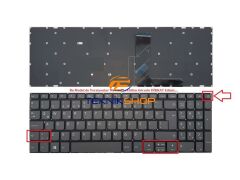 Lenovo ideaPad IP320-15ABR, IP320-15AST Klavye (Füme TR) / Power Tuşlu