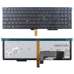 Lenovo L540 W540 Notebook Klavyesi - Siyah - TR - Backlit