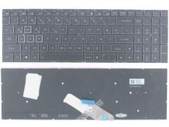 AENLAA00010 WBM18A73TQJ9201 Uyumlu Notebook Klavyesi, Laptop Tuş Takımı (Siyah TR) RGB Işıklı