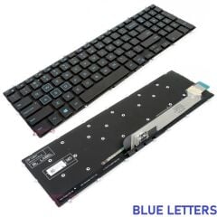 Dell inspiron Gaming 15-7567 Notebook Klavyesi (Siyah TR) Mavi Tuş - ışıklı