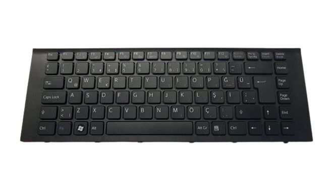 Sony VPCEA2C5E VPCEA2M1R/BJ VPCEA2M1R/PI Klavyesi (Siyah TR)