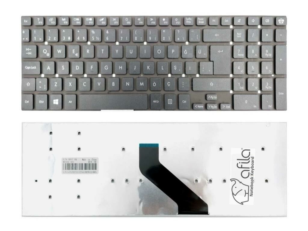 Packard Bell LS11 LS11-HR LS11SB Notebook Klavyesi (Siyah TR)