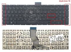 HP 15-cb006nt (2CJ25EA) Notebook Klavyesi Siyah TR