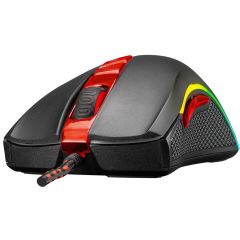 Rampage SMX-R9 PLUS Usb Siyah/Kırmızı 1000-4000dpi RGB Işıklı Makrolu Oyuncu Mouse