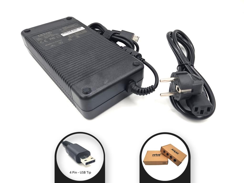 Msi Chicony A20-330P1A Rectangle 3 Tip Notebook Adaptörü
