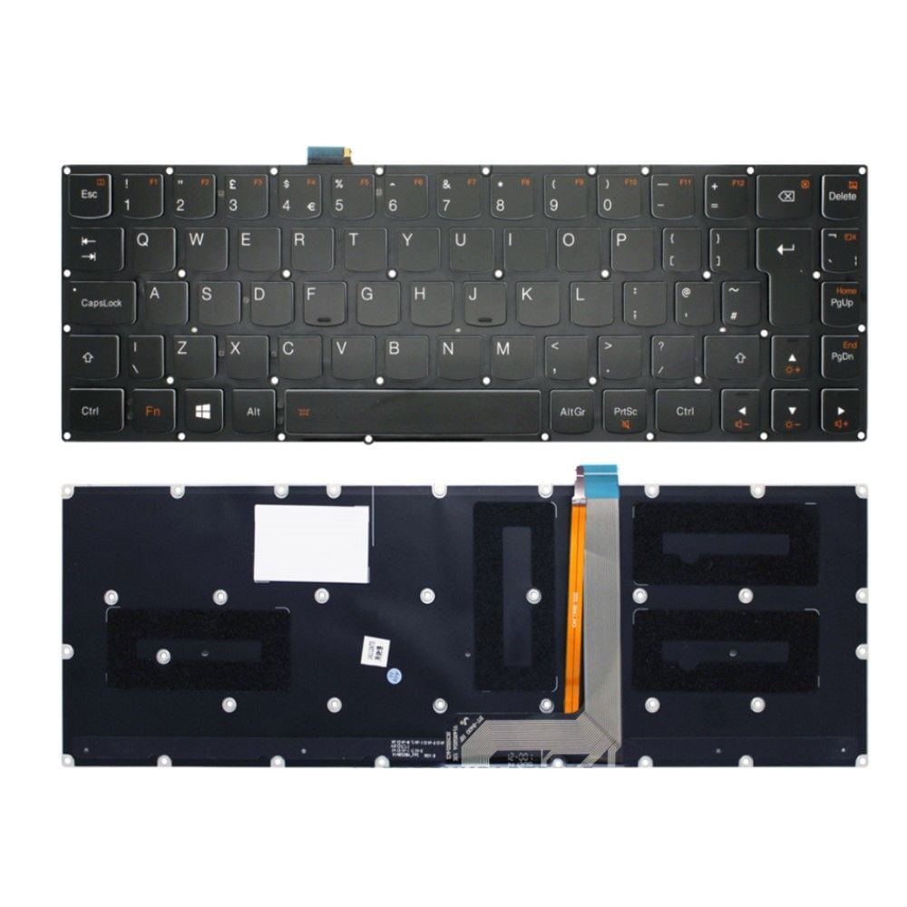 Lenovo 80HE SN20F66344 Notebook Klavyesi - Siyah - TR - Işıklı