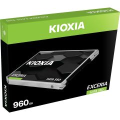 Kioxia Exceria 960GB SSD DİSK LTC10Z960GG8 555 - 540 MB/s, 2.5'', 3D Flash, Sata3
