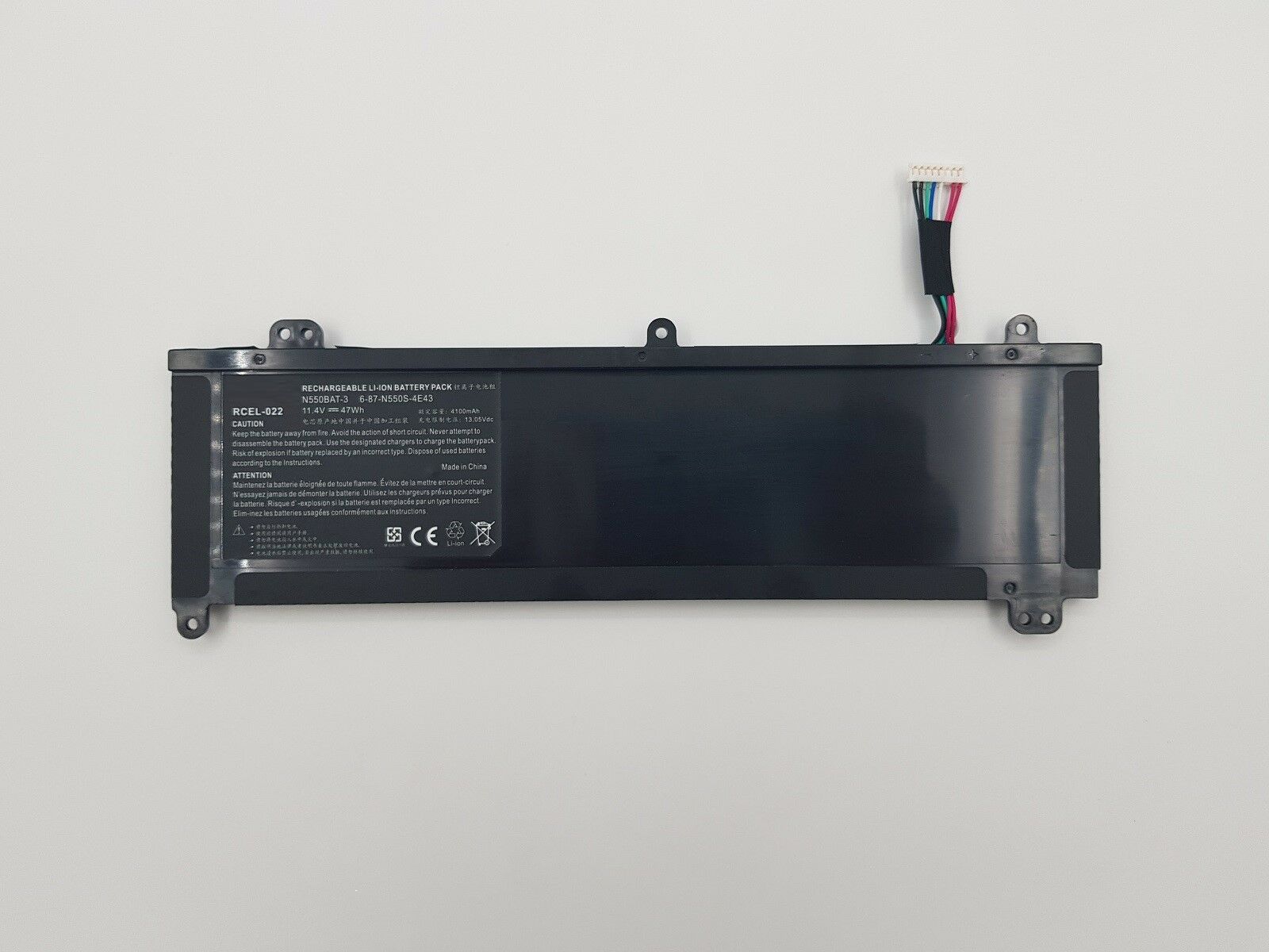 Monster 6-87-N550S-4E43 6-87-N550S-4E42 F57-D1T Notebook Bataryası - Pili