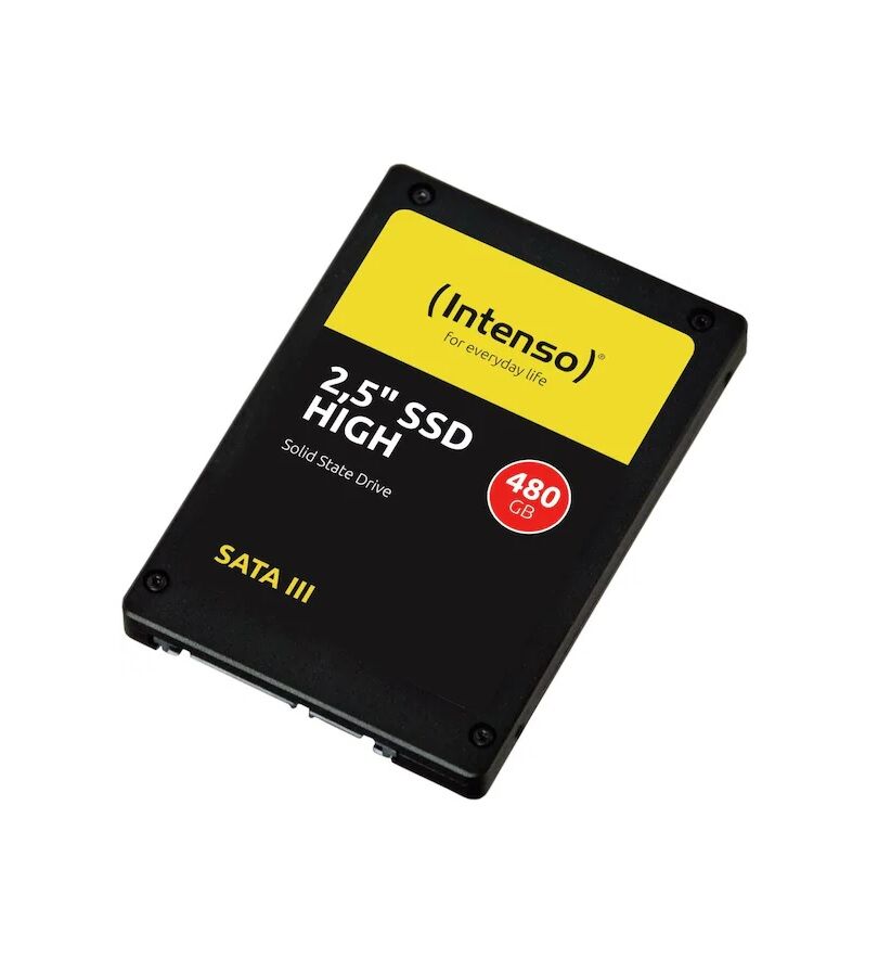 intenso Top 480GB 520MB-480MB/s Sata III 2.5 SSD 3D NAND TLC