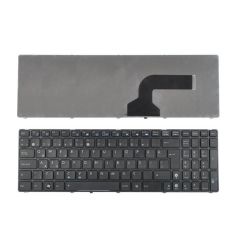 Asus G51 G51J G51Jx G51V Notebook Klavyesi - Çerçeveli (Siyah TR)