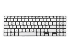 Asus X515EA-BQ1830W23 Uyumlu Notebook Klavyesi, Laptop Tuş Takımı (Silver, Gri TR)