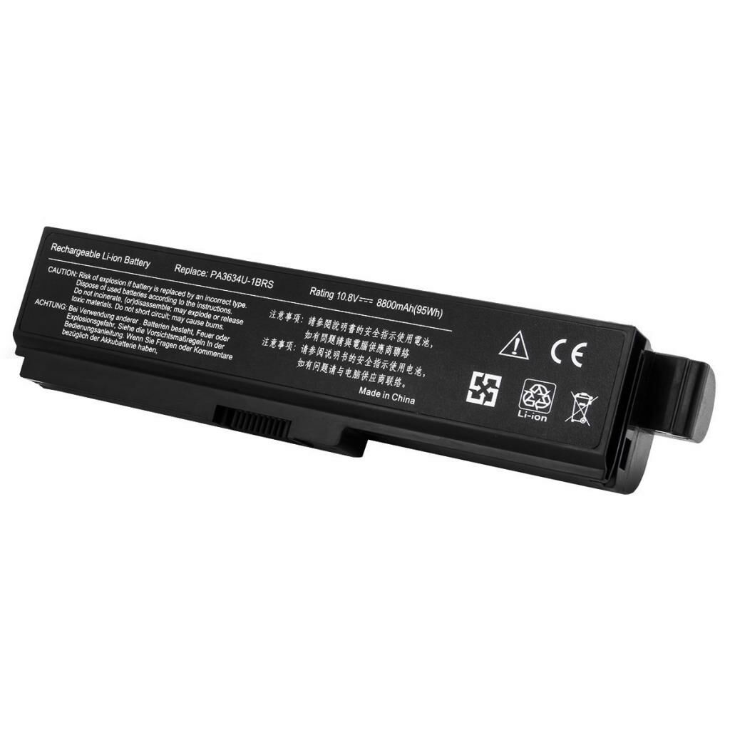 Toshiba M800 -11J M800-101 Notebook Bataryası - 12 Cell