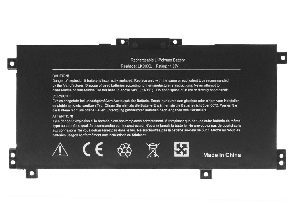 Hp Pavilion X360 15-cr0161nb 15-cr0163nb uyumlu Notebook Bataryası, Laptop Pili