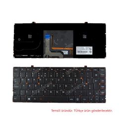 Lenovo Yoga 2 Pro 13 Notebook Klavyesi - Siyah - TR - Işıklı