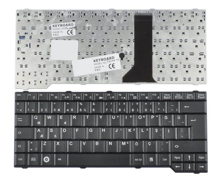 NSK-F300G NSK-F3G0E NSK-F3G0G Notebook Klavye Tuş Takımı Siyah TR