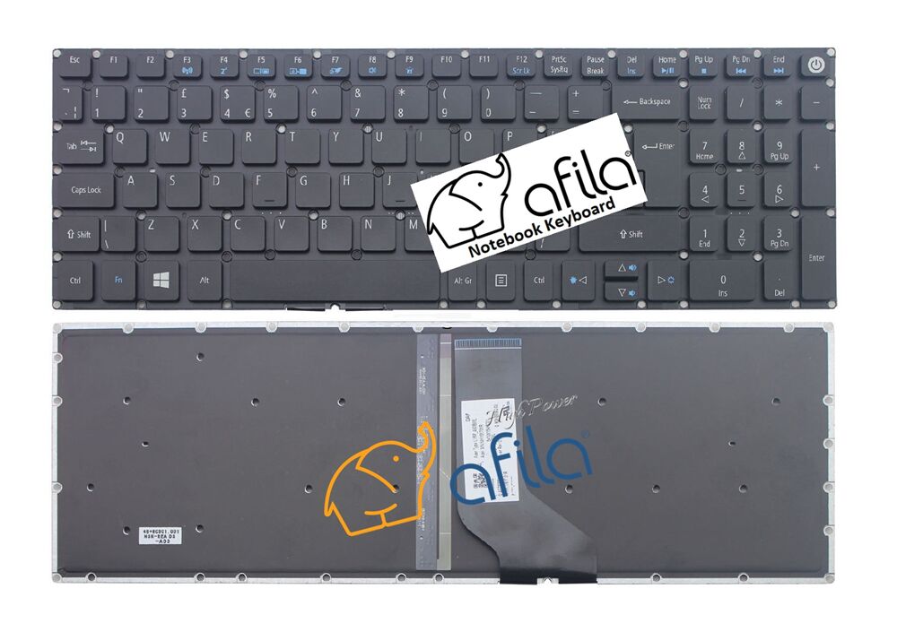 Acer TravelMate TMP258-MG-52PV Notebook Klavyesi (TR) Işıklı