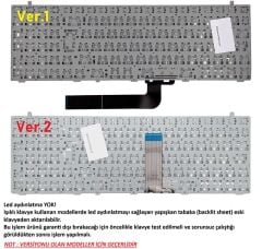 Monster Abra A7V11.4 Uyumlu Notebook Klavyesi, Laptop Tuş Takımı (Siyah TR) ışıksız - Ver.2