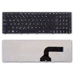 Asus K52Jt-Sx172D K52JT-SX172R Notebook Klavyesi - Çerçeveli (Siyah TR)