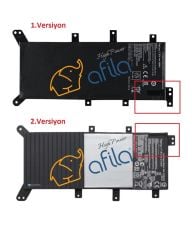 Asus K555Z K555ZA K555ZE X555Y X55L X555 X555LN Batarya (Ver.2)