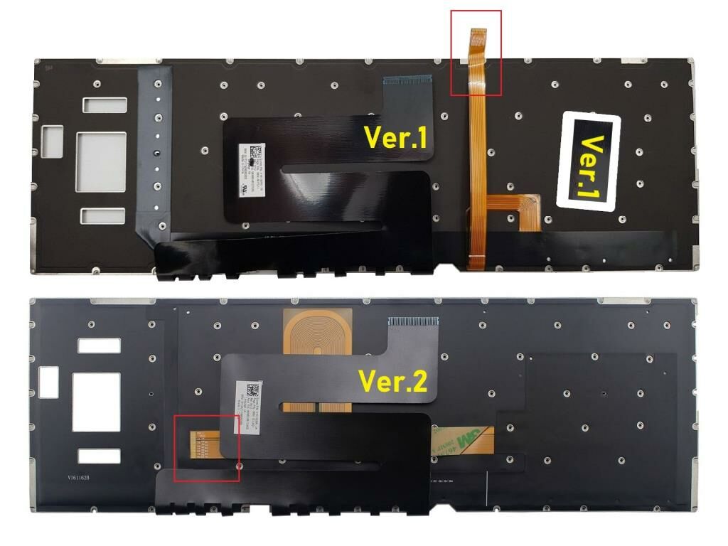 Asus GX531G Notebook Klavye - Tuş Takımı / Siyah - TR - Işıklı - B-Enter - Ver.1