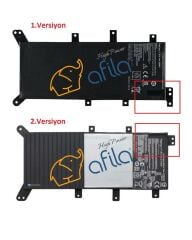 Asus C21N1408 C21N1408-1 K555LB Notebook Bataryası - Pil (Ver.2)