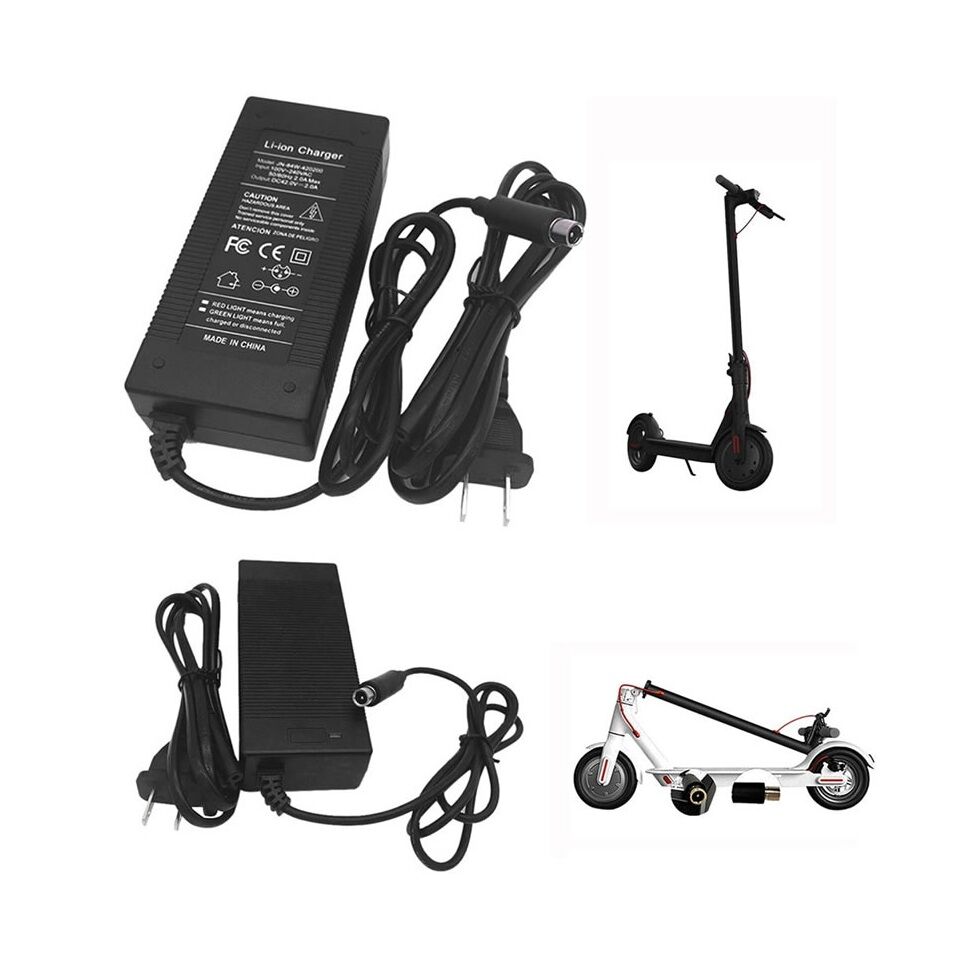 CityMate X8, HX-X8 Elektrikli Scooter Kaykay Hoverboard AC Adaptör - Şarj Cihazı 42V