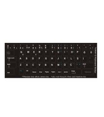 Acer Notebook Klavye TR Stiker Siyah