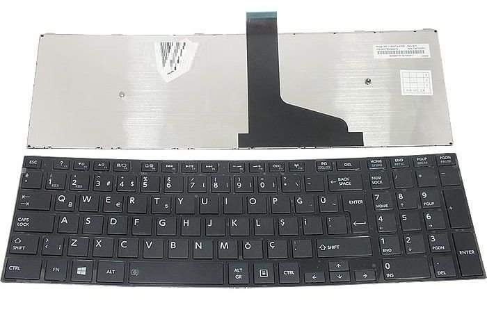 Toshiba 9Z.N7USV.Q0S, MP-11B56TQ-930B Siyah Klavye TR