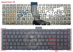 Hp Pavilion 15-BC201NT Z9D85EA Notebook Klavyesi (Siyah TR)